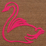 Flocked Logo Cocoa Mats
